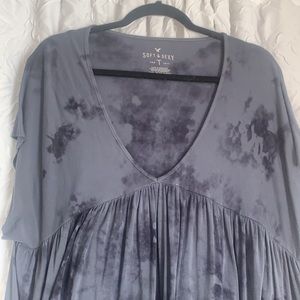 American Eagle tie dye top